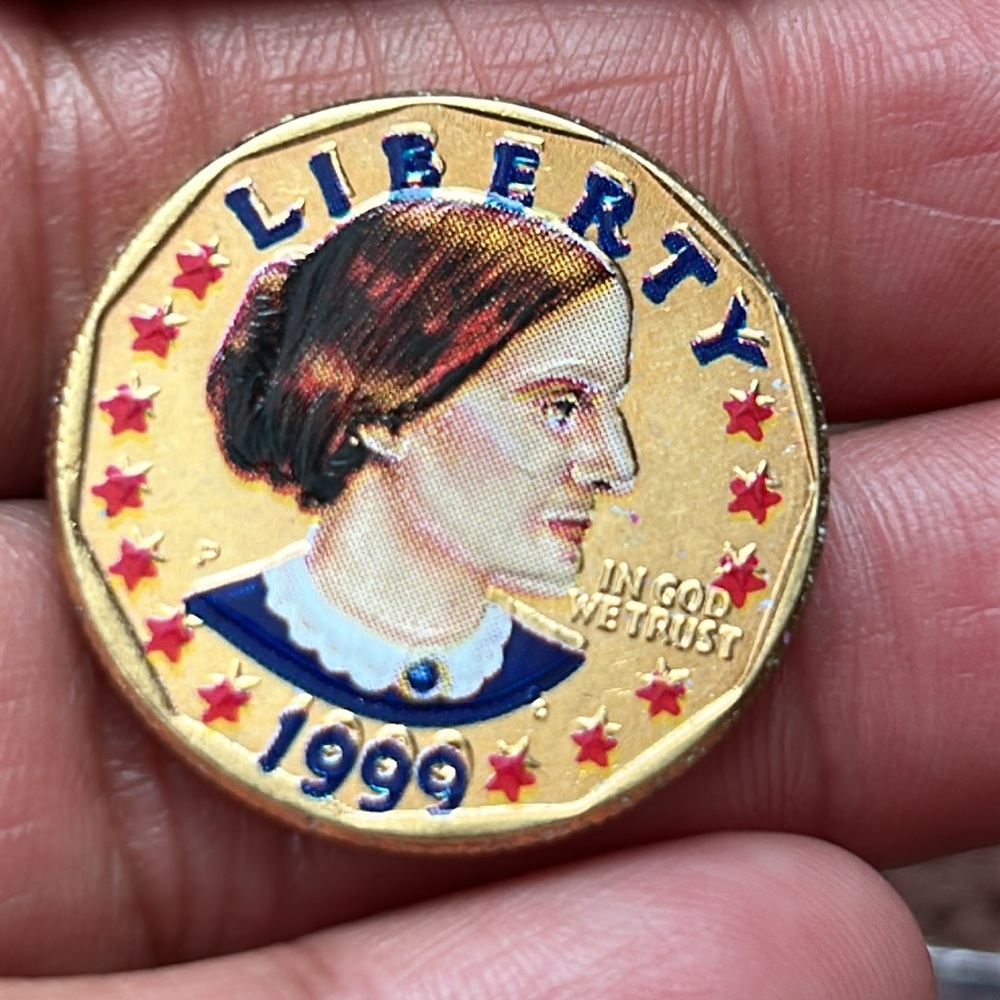 Gold Liberty Coin One Dollar